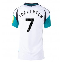 Maglia Calcio Newcastle United Joelinton #7 Seconda Divisa Donna 2024-25 Manica Corta